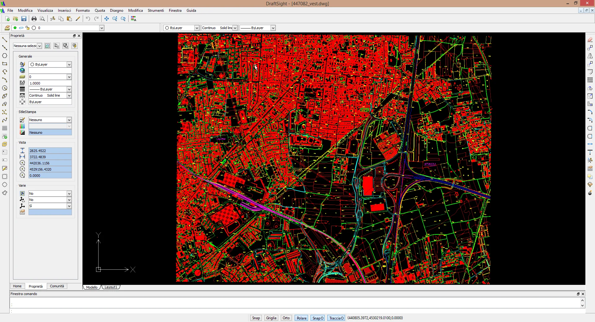 Come importare un dwg in QGis -1