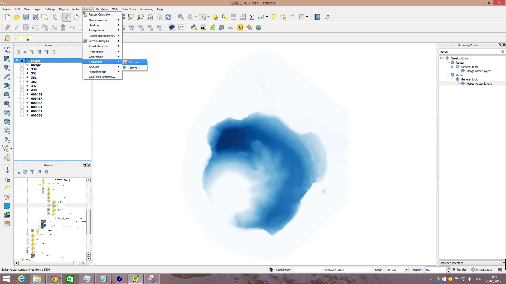 Usare i file Lidar con QGis: articolo + esercitazione - 9 Usare i file Lidar con QGis: articolo + esercitazione - 9