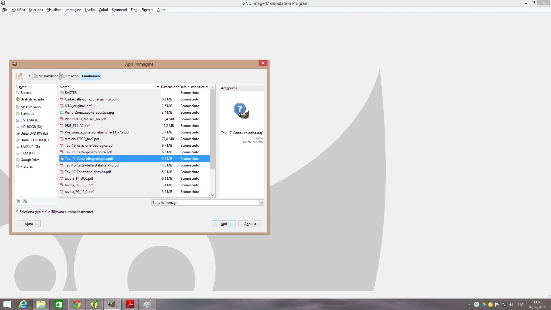 Come trasformare un pdf in un raster - 2