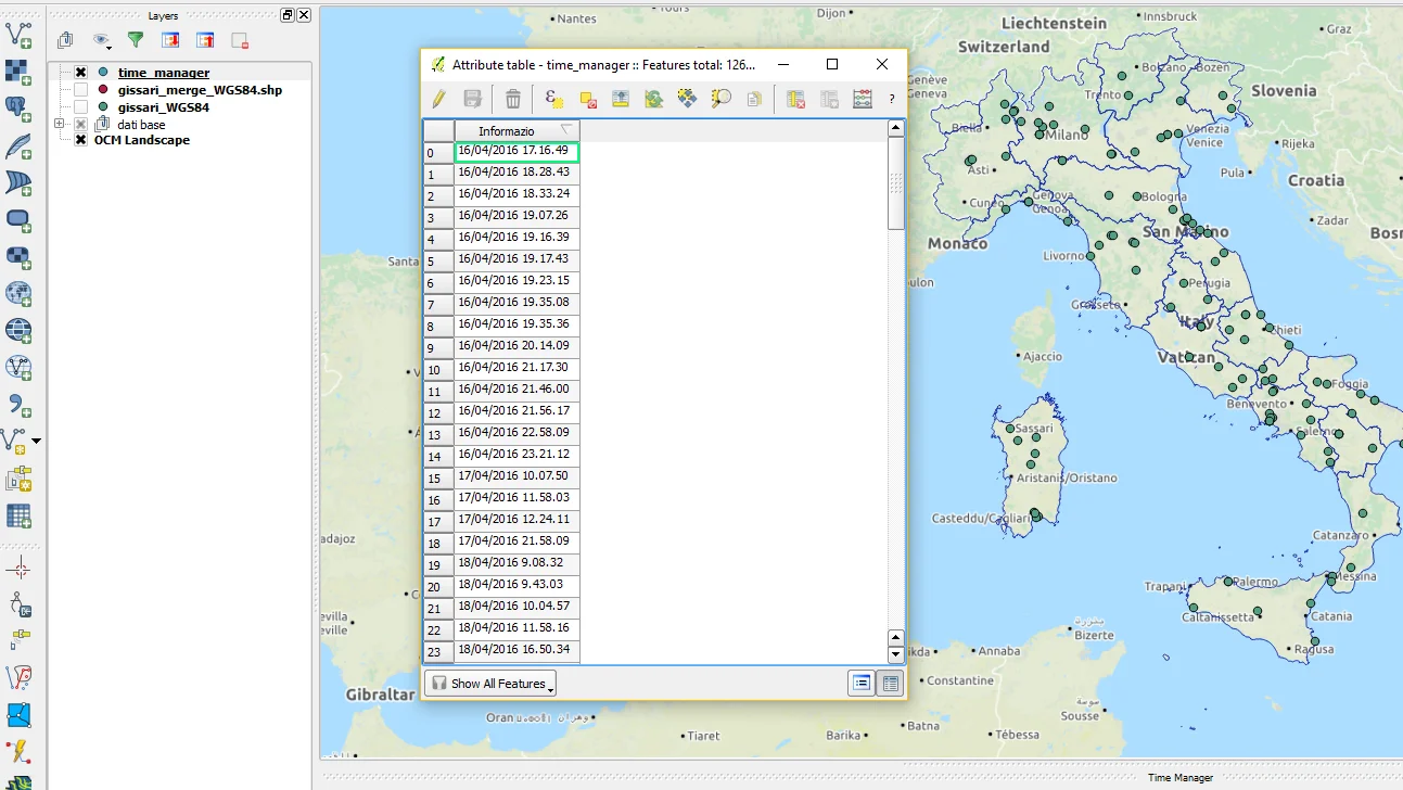 Preparazione dei dati per Time Manager - 1 Preparazione dei dati per Time Manager - 1