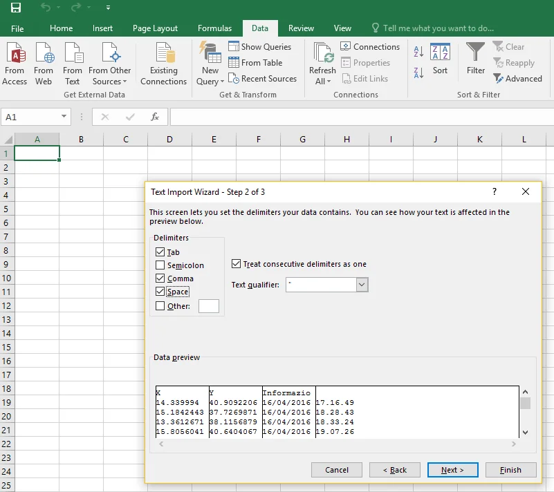 Preparazione dei dati per Time Manager - 3 Preparazione dei dati per Time Manager - 3