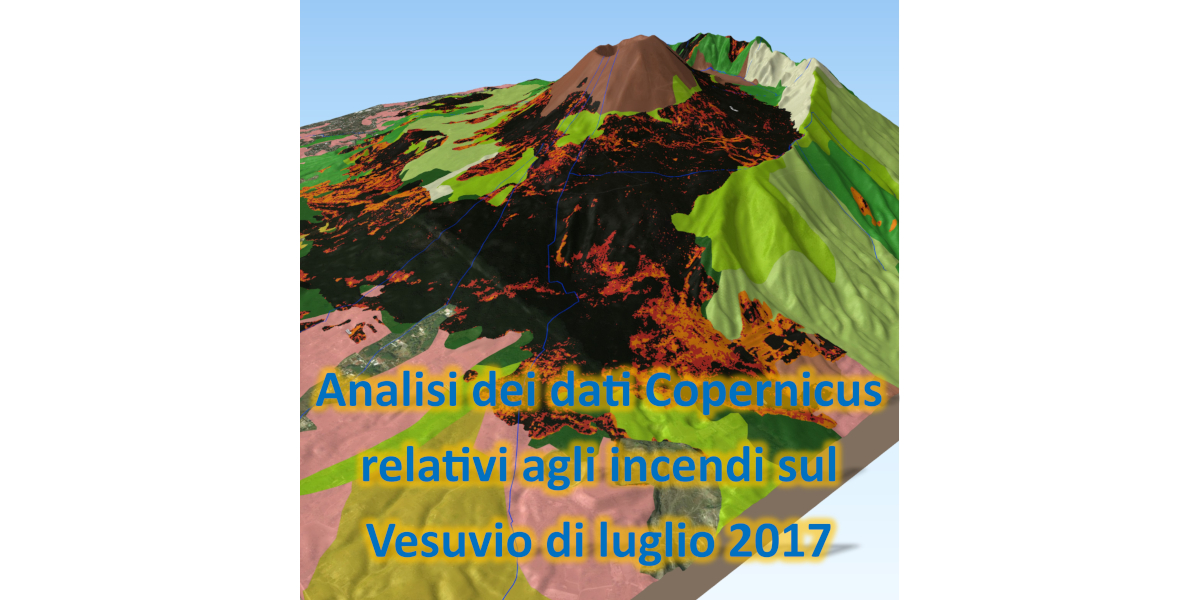 Image of Analisi dei dati Copernicus relativi agli incendi sul Vesuvio del 2017
