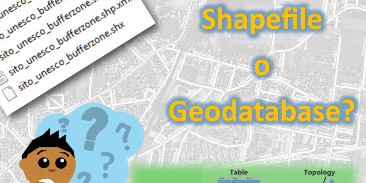 Image of Shapefile o DB cartografico: quale scegliere?