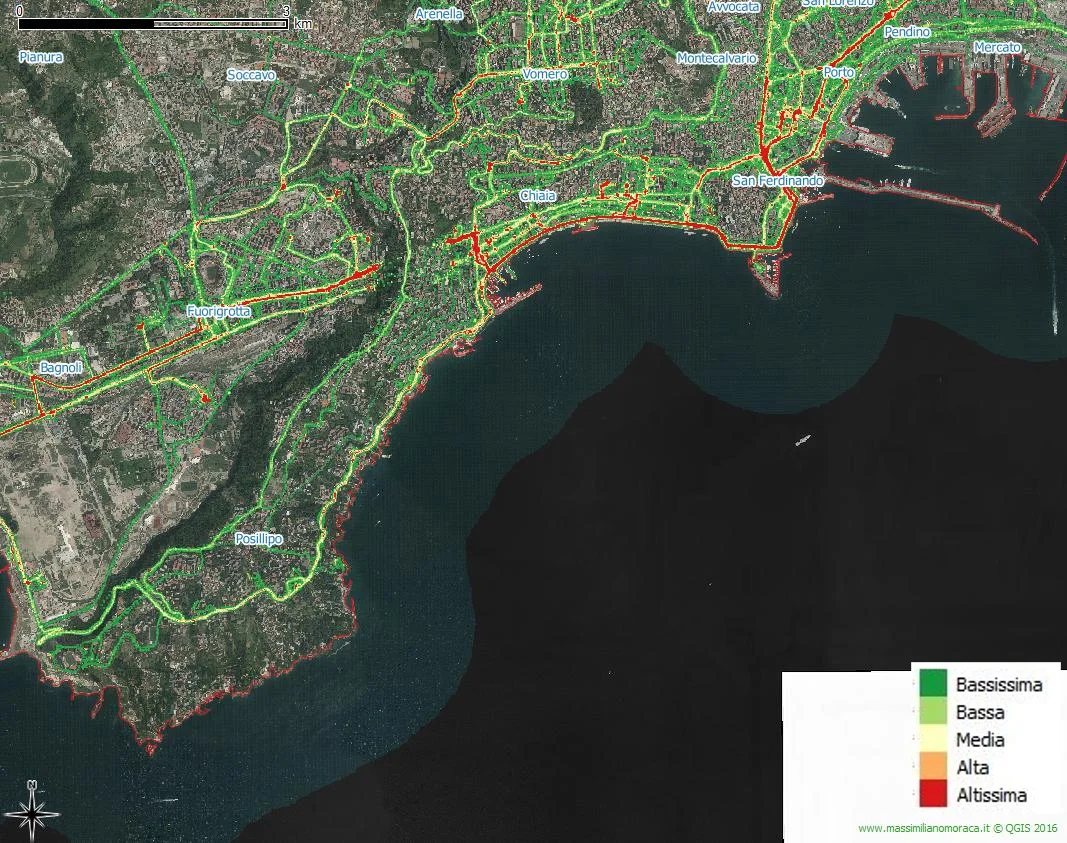 Studio sull'utilizzo di una infrastruttura ciclabile con QGIS - 11 Studio sull'utilizzo di una infrastruttura ciclabile con QGIS - 11